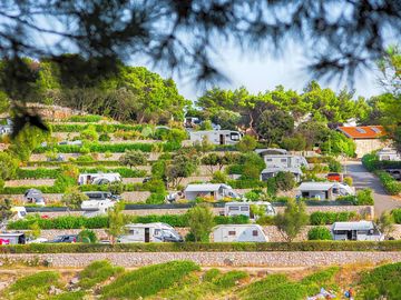Camping pitches