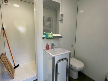 Our spacious bathrooms