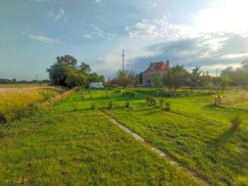 Tent pitches near the house – a former station