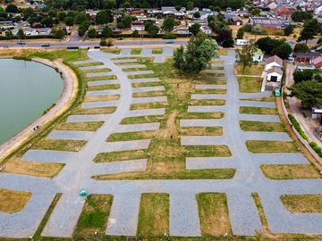 Aerial view of site