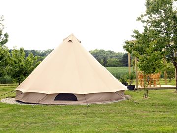 Back of the bell tent (added by manager 07 jul 2021)