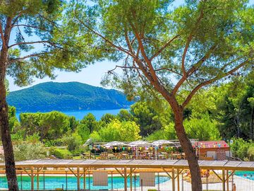 Sea views and pool
