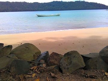 Around the island