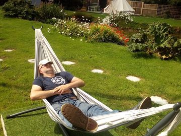 Relax in a bellavita hammock