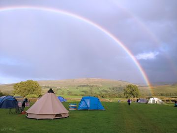 Spacious pitches