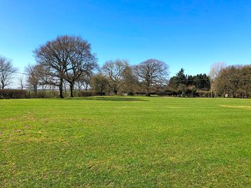 The grass has been cut, ready to welcome new guests (added by manager 28 apr 2022)