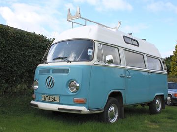 A vw camper on paddock two