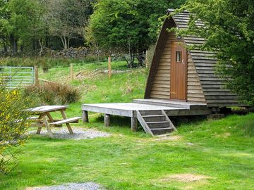 Cree wigwam cabin
