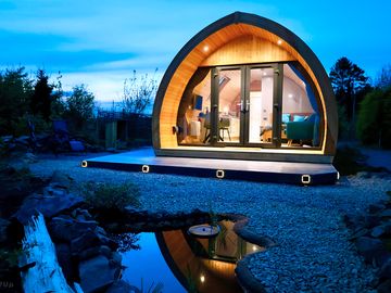 The pod at night