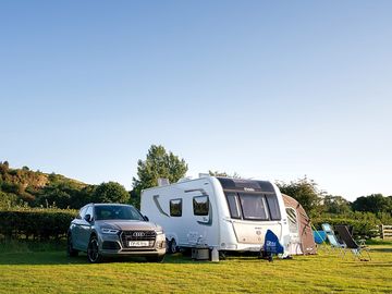 Electric grass touring pitch