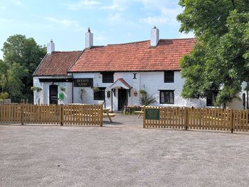Front of pub