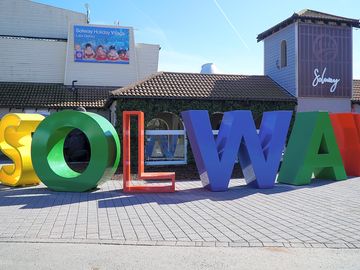 Entrance to the site