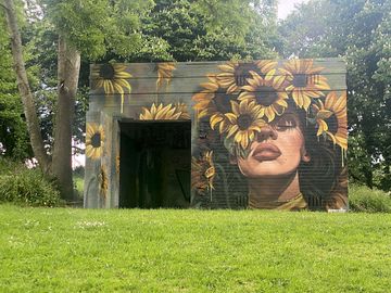 New art for 2025 by the artist spray saint