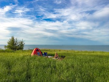 Visitor image of the secluded flexible pitches