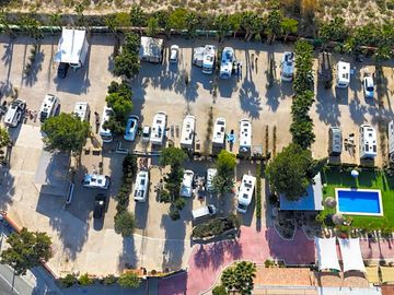 Aerial view of the site