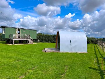 Worthies wagon and camping pod