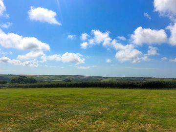 View from the camping site being used in 2022