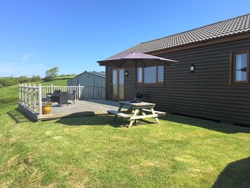 Exterior of the cabin