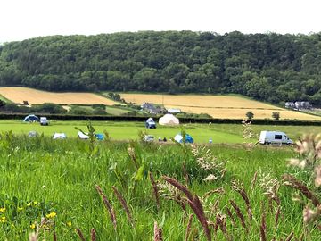 View over meadow camping area (added by manager 10 may 2024)