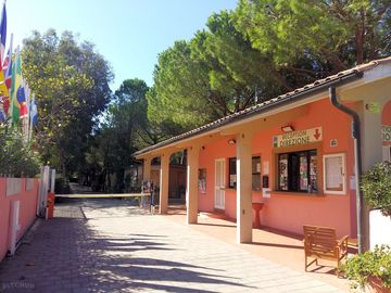Village entrance