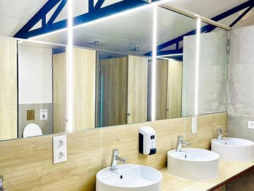Bloque de baños comunes