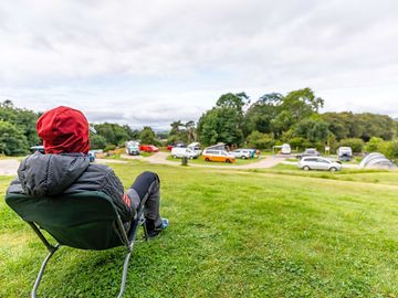 Grass and hardstanding pitches