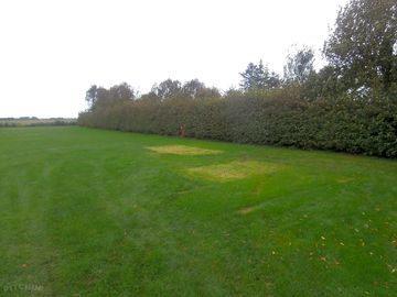 Quiet grass pitches