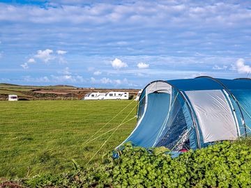 Tent on the pitches