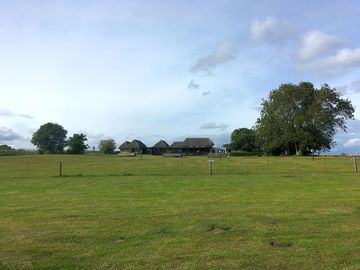 View of the roman villa
