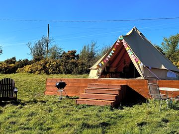 Bell tent exterior (added by manager 22 apr 2024)