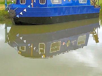 Zena is a small canal boat moored on the pond (added by manager 01 apr 2021)