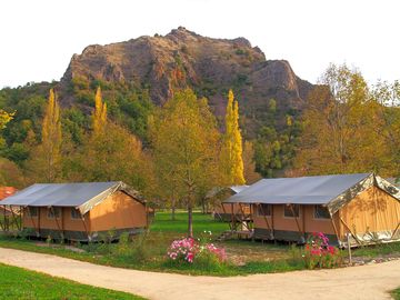Great views from the safari tents