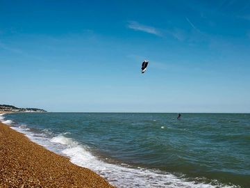 Beaches are a five-minute drive or half-hour walk away