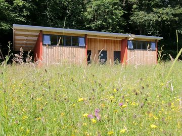 Shower and toilet building