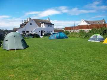 Quiet, well-kept grass pitches