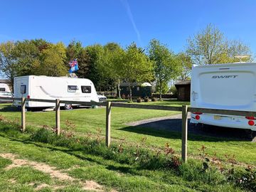 Serviced touring pitches