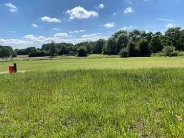 View over grass pitches