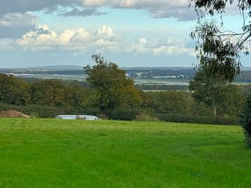 Plane spotter’s paradise. a view from the pitches.