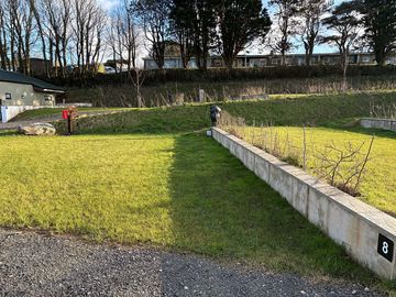Spacious numbered pitches