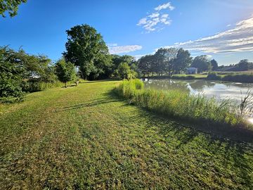 Lakeside grass pitch