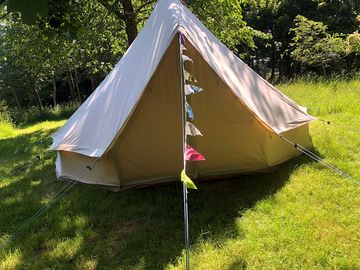 Bell tent exterior (added by manager 21 jun 2022)