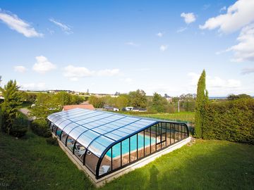 Heated and covered swimming pool open all year