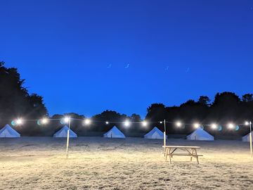 Festoon lighting and night sky (added by manager 23 jun 2022)