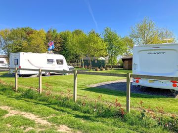 Serviced touring pitches