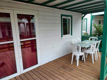 Exterior with decking
