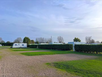 Fully serviced hard-standing pitch