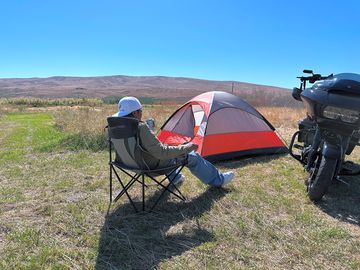 Great views after a long ride