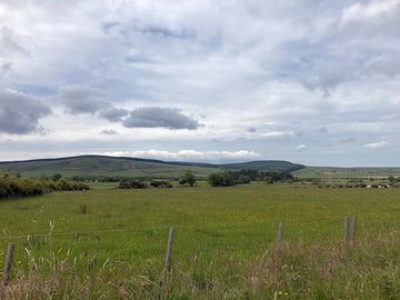View from the camping area