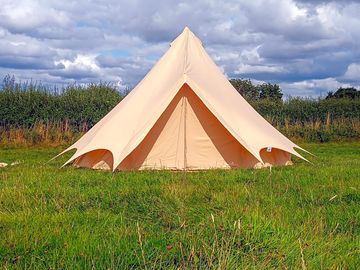 Large tipi, in a secluded area with large open spaces. sleeps 8 comfortably (added by manager 22 feb 2023)