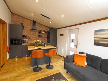 Kitchen and dining area